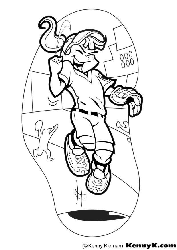 baseball Coloriage baseball