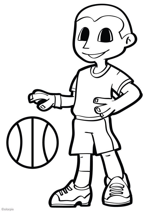 basket Coloriage basket