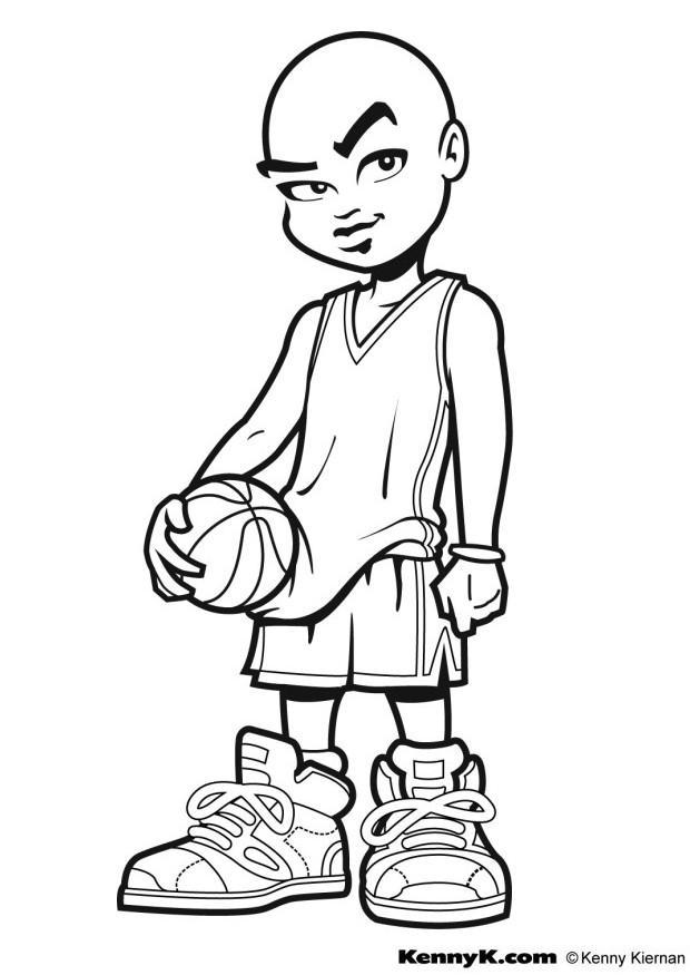 basket-ball Coloriage basket-ball