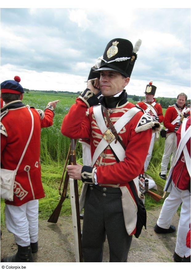 Photo bataille de waterloo