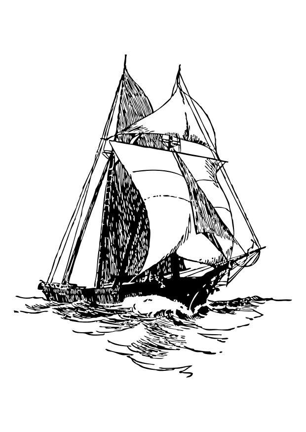 bateau Coloriage bateau