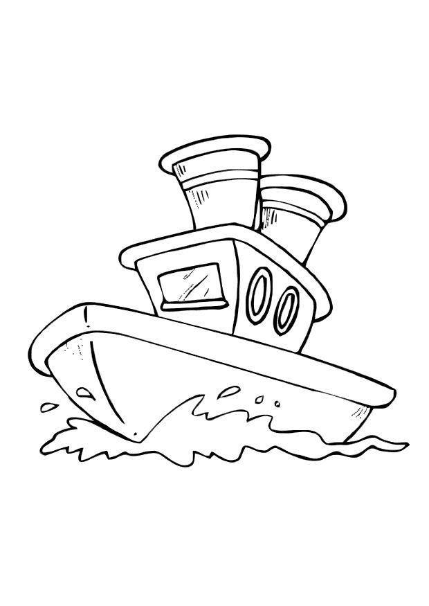 bateau Coloriage bateau