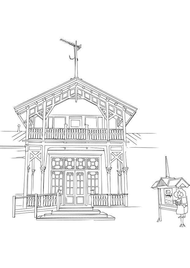 bA¢timent Coloriage bA¢timent