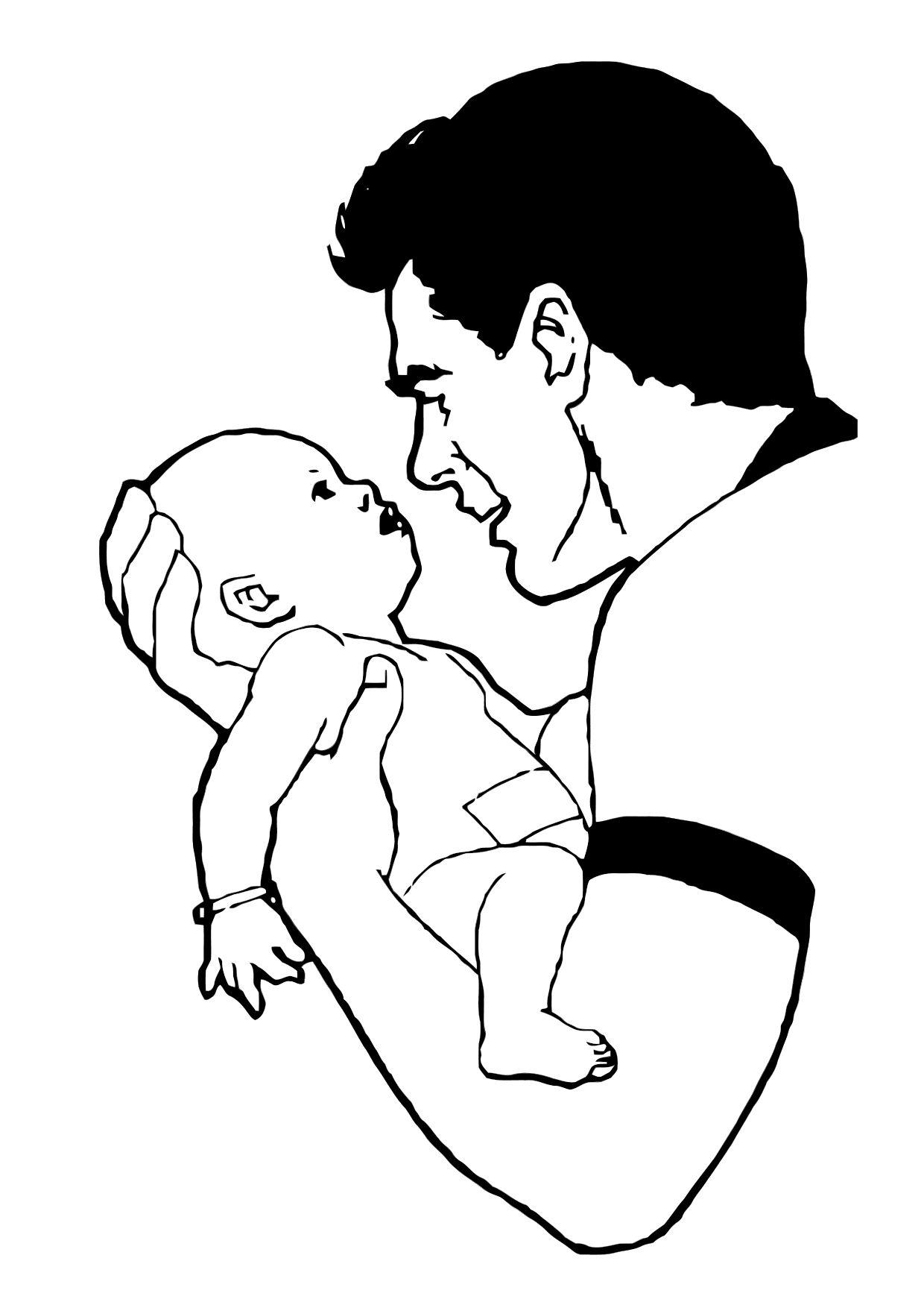 bA©bA© Coloriage bA©bA©