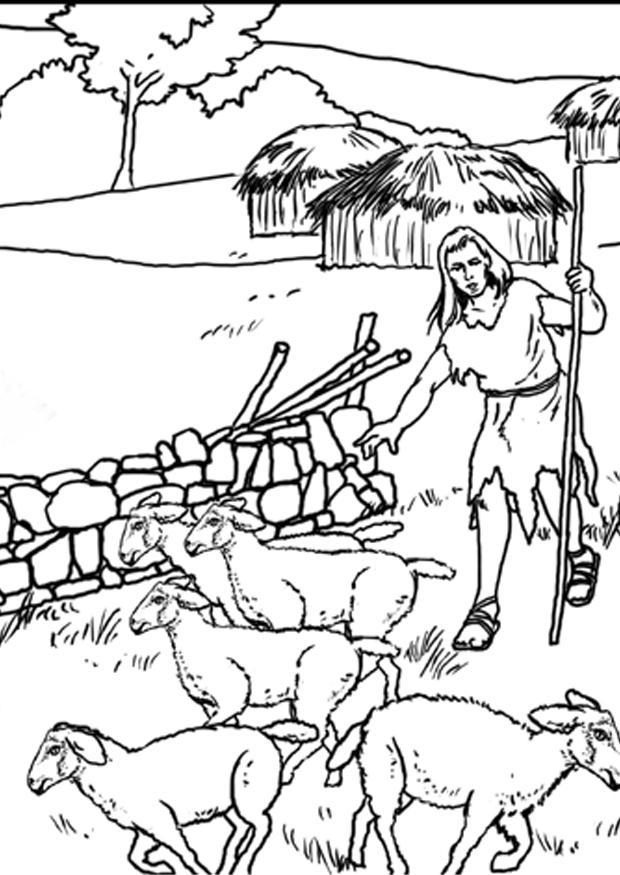 Coloriage bergers
