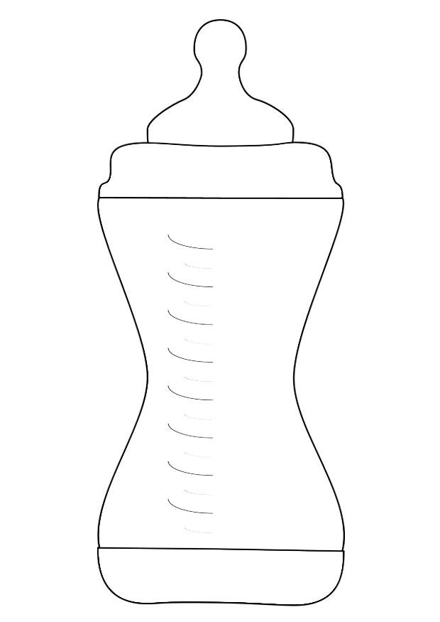 biberon Coloriage biberon