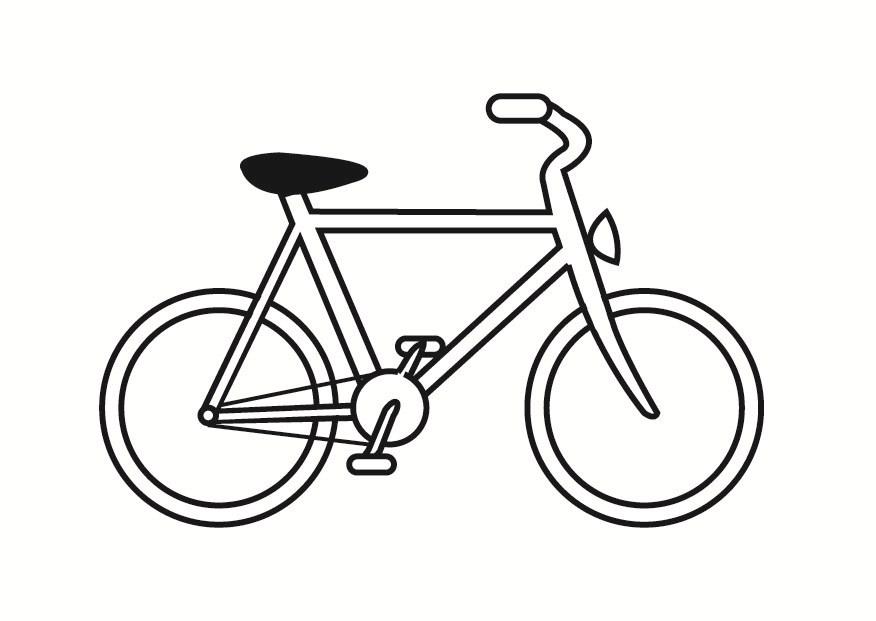 bicyclette Coloriage bicyclette