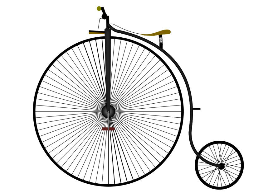 bicyclette antique Image bicyclette antique