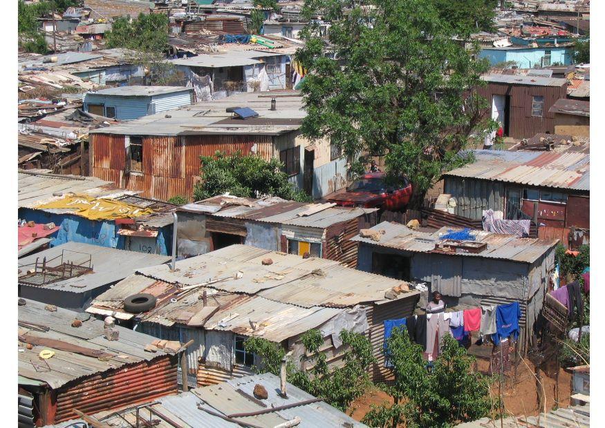 bidonvile de soweto en afrique du sud Photo bidonvile de soweto en afrique du sud