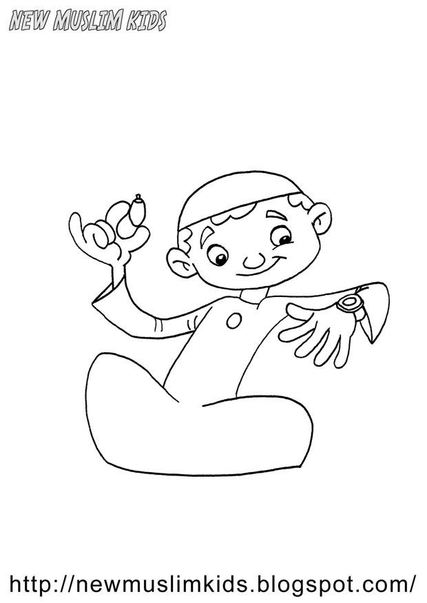 bienvenu le ramadan Coloriage bienvenu le ramadan