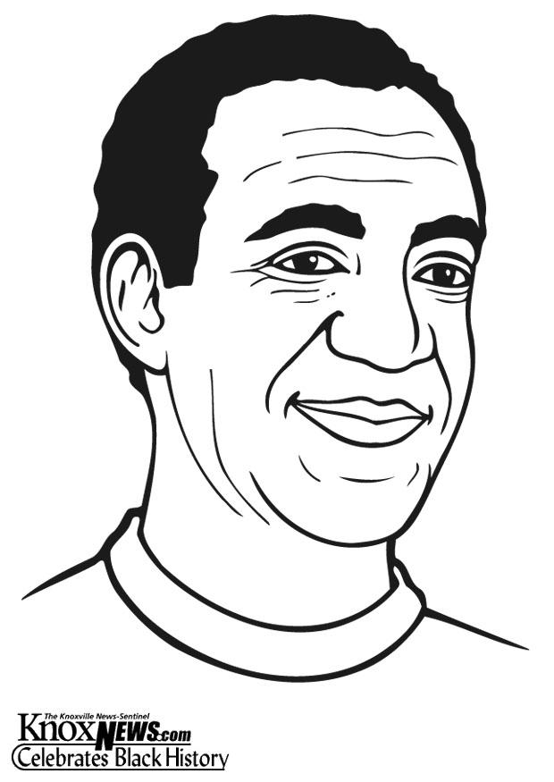 bill cosby Coloriage bill cosby