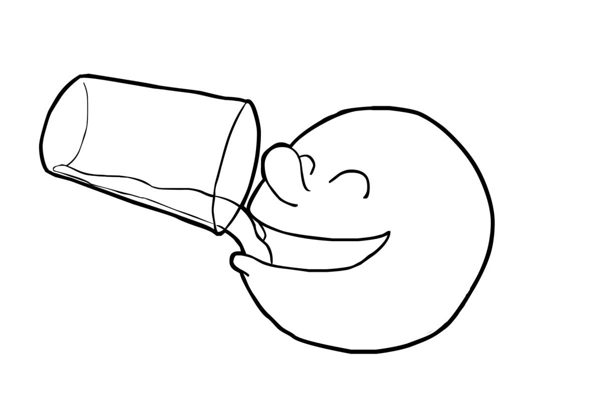 boire Coloriage boire