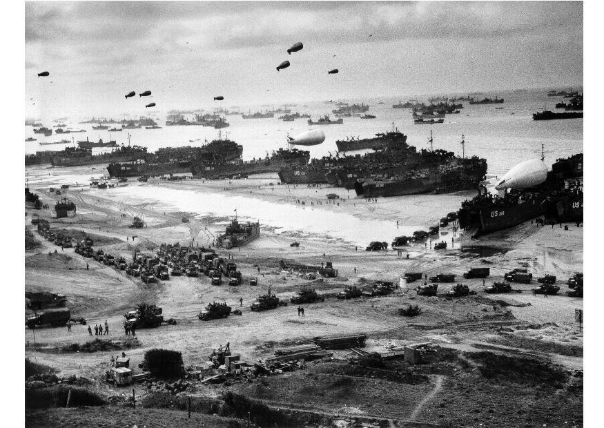 bombardement de normandie Photo bombardement de normandie