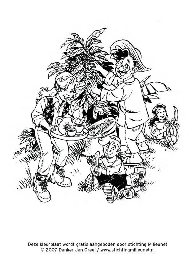 bon fruit Coloriage bon fruit