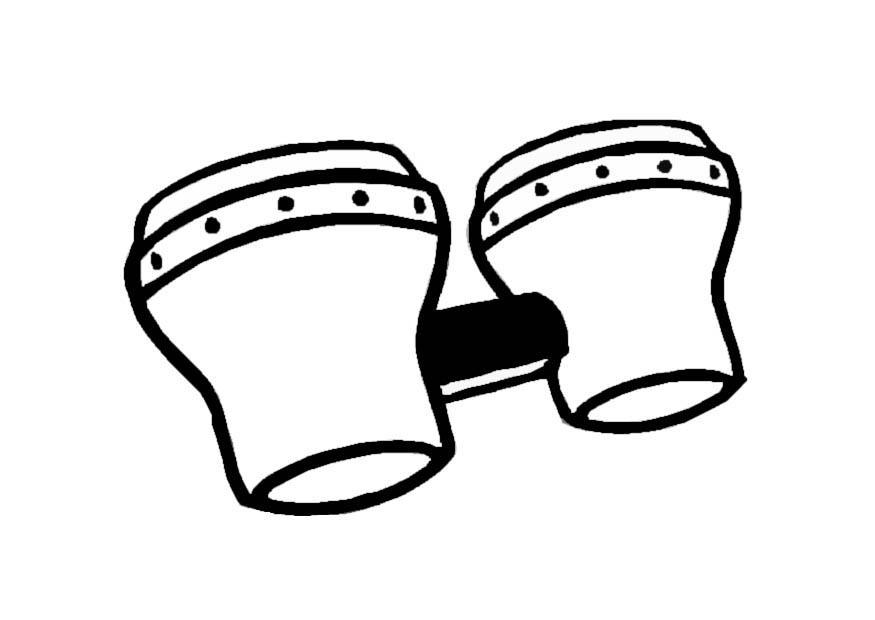 bongos Coloriage bongos