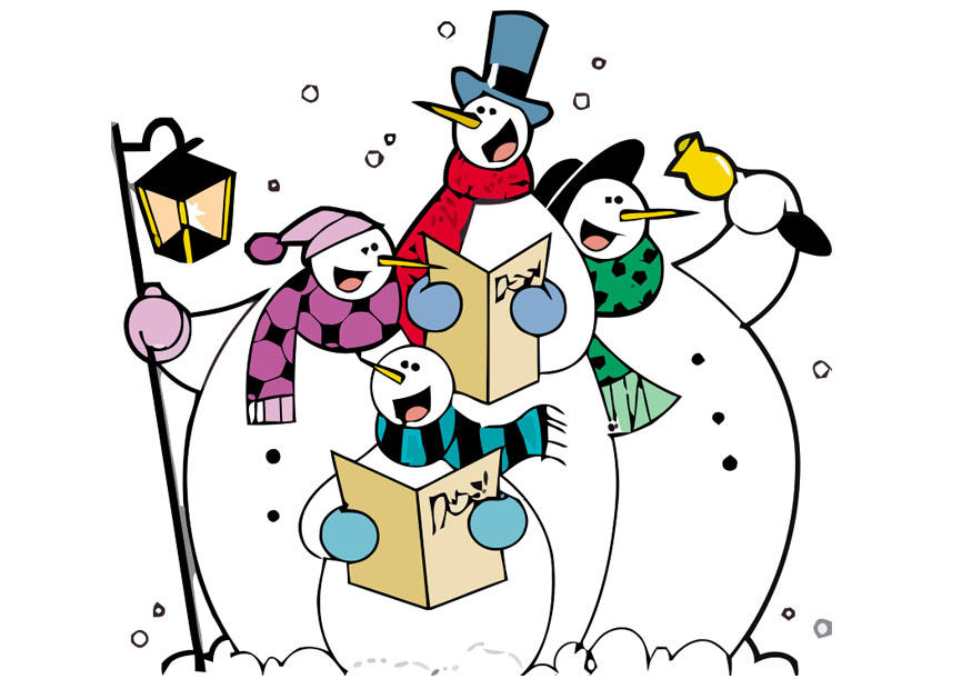 bonhommes de neige chantants Image bonhommes de neige chantants