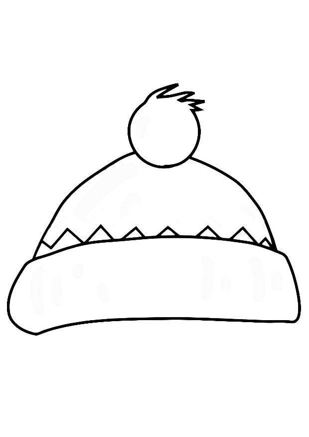bonnet Coloriage bonnet