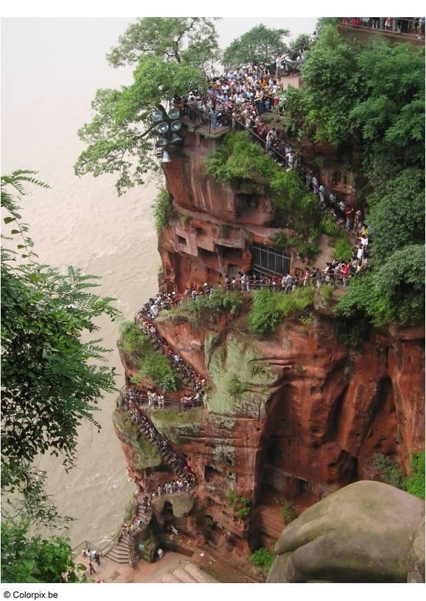 bouddha de leshan Photo bouddha de leshan
