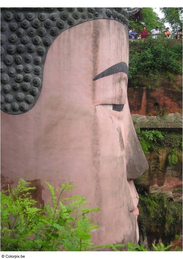 bouddha de leshan Photo bouddha de leshan
