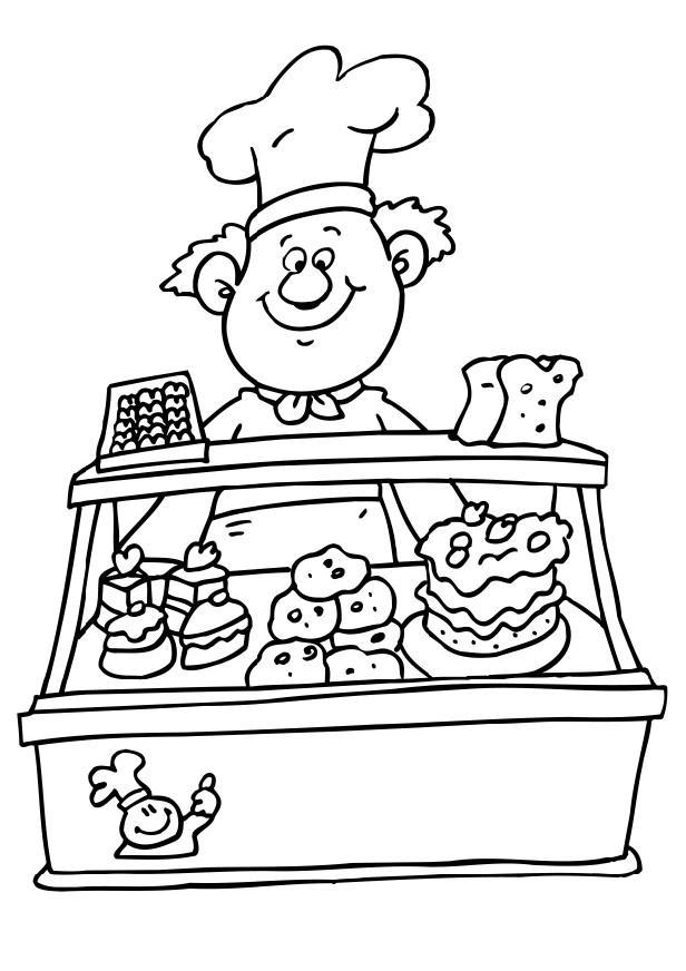 boulanger Coloriage boulanger