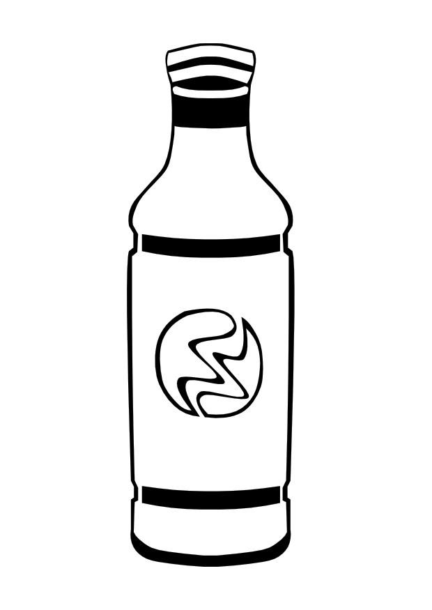 bouteille Coloriage bouteille
