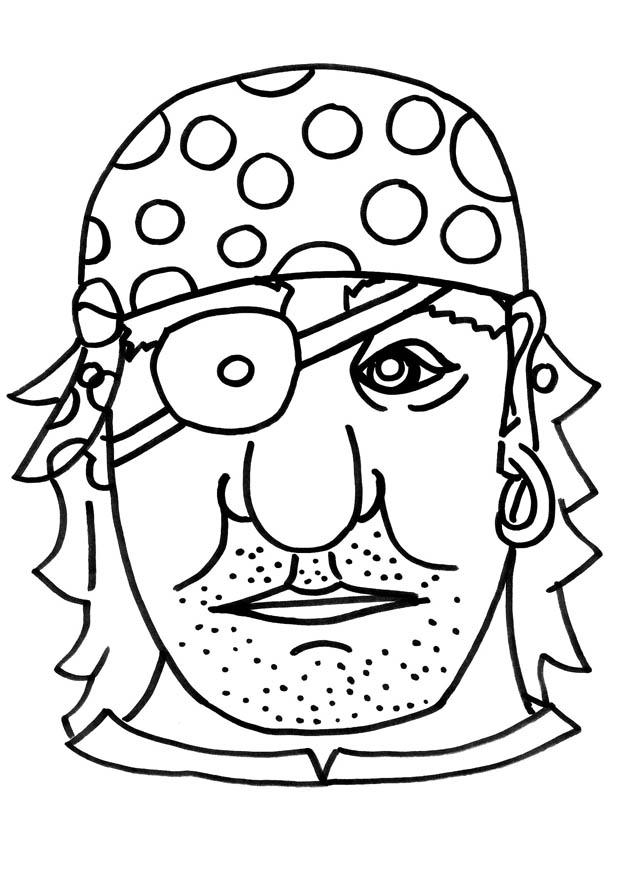 Bricolage masque de pirate