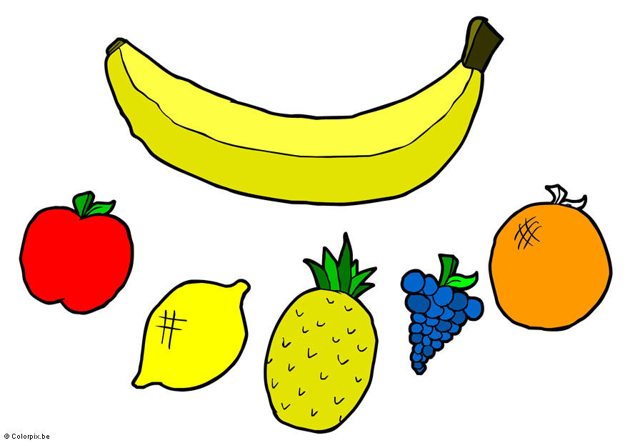 Bricolage mobile - fruits