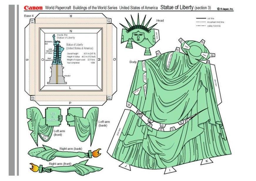Bricolage statue de la libertA©