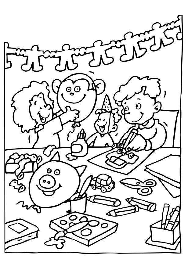 bricoler Coloriage bricoler