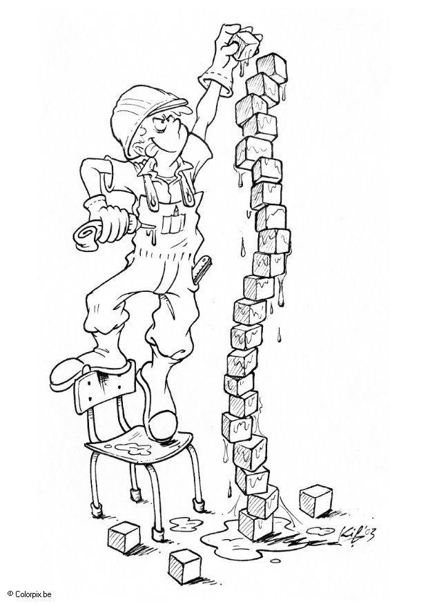 bricoler Coloriage bricoler