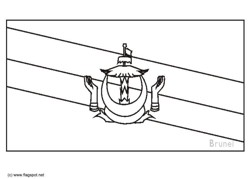 brunei Coloriage brunei