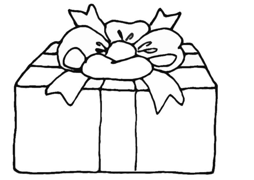 cadeau Coloriage cadeau