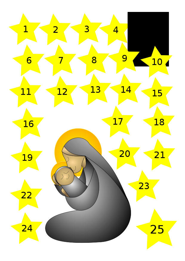 calendrier de lavent Image calendrier de lavent