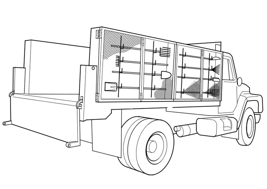 camion Coloriage camion