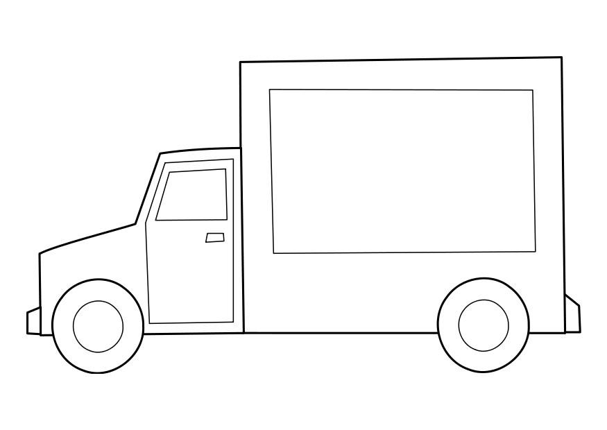 camion Coloriage camion