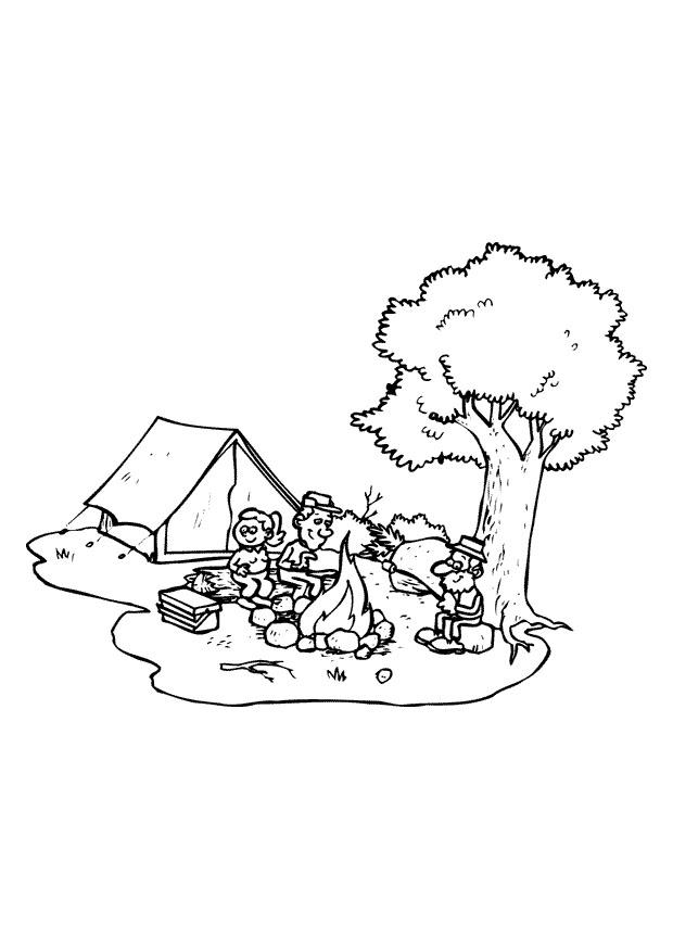 camper Coloriage camper