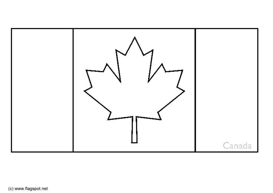 canada Coloriage canada