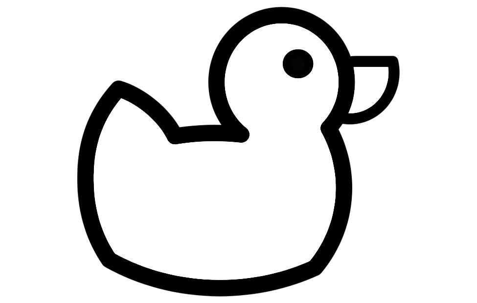 canard Coloriage canard
