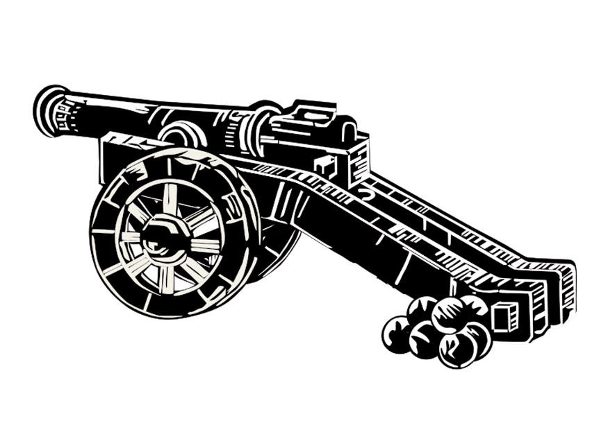 canon Coloriage canon