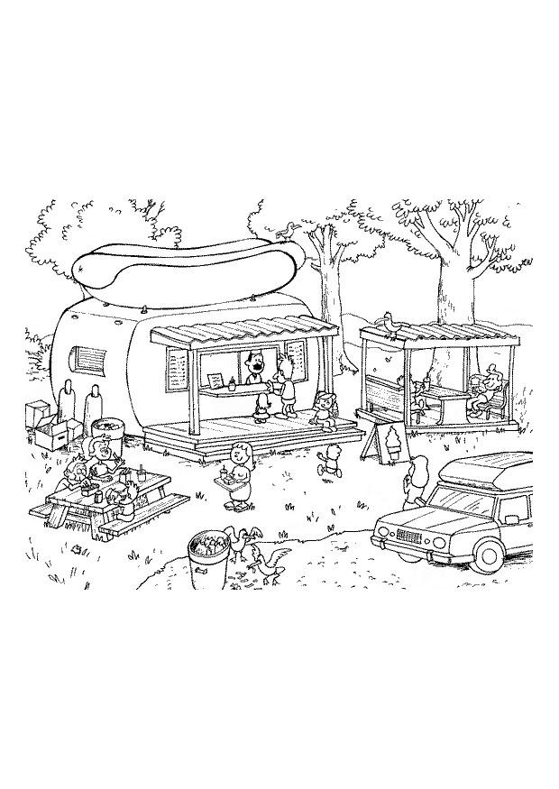 cantine Coloriage cantine