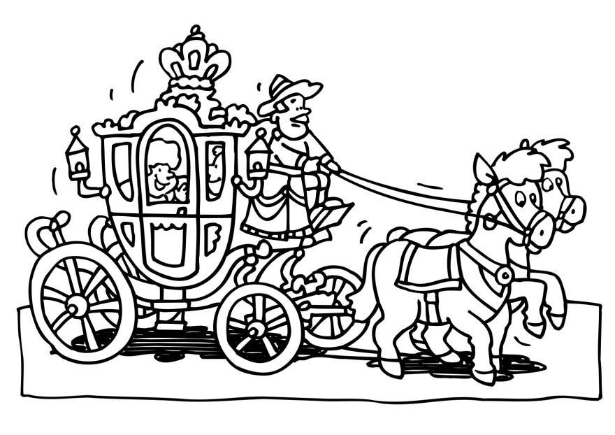 carosse Coloriage carosse