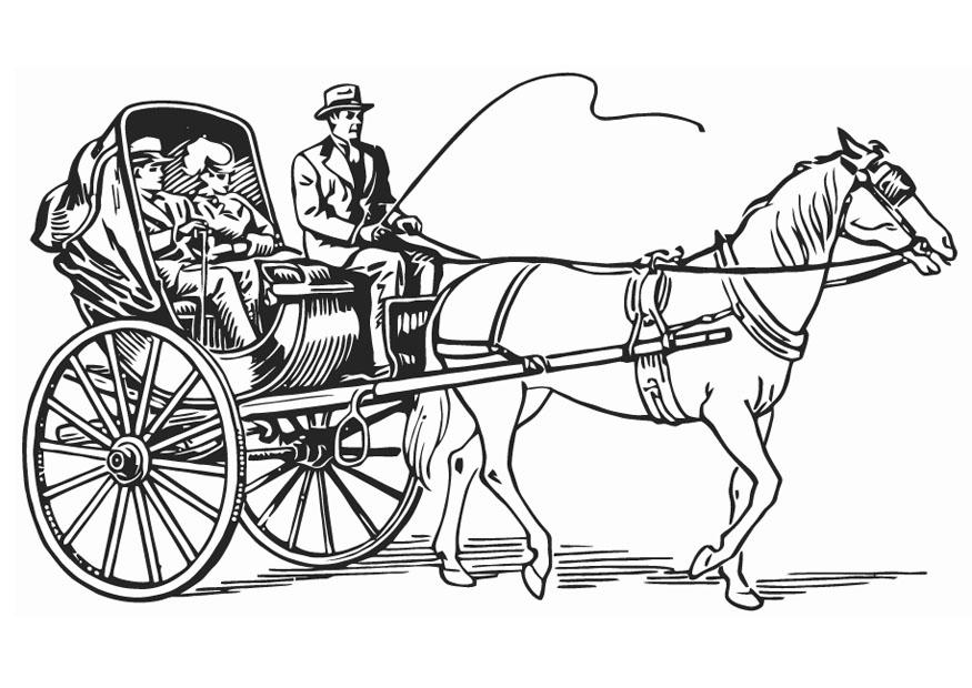 carosse Coloriage carosse