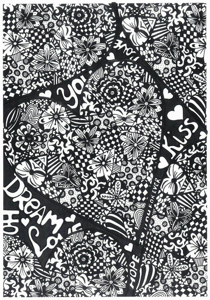 cAur Coloriage cAur