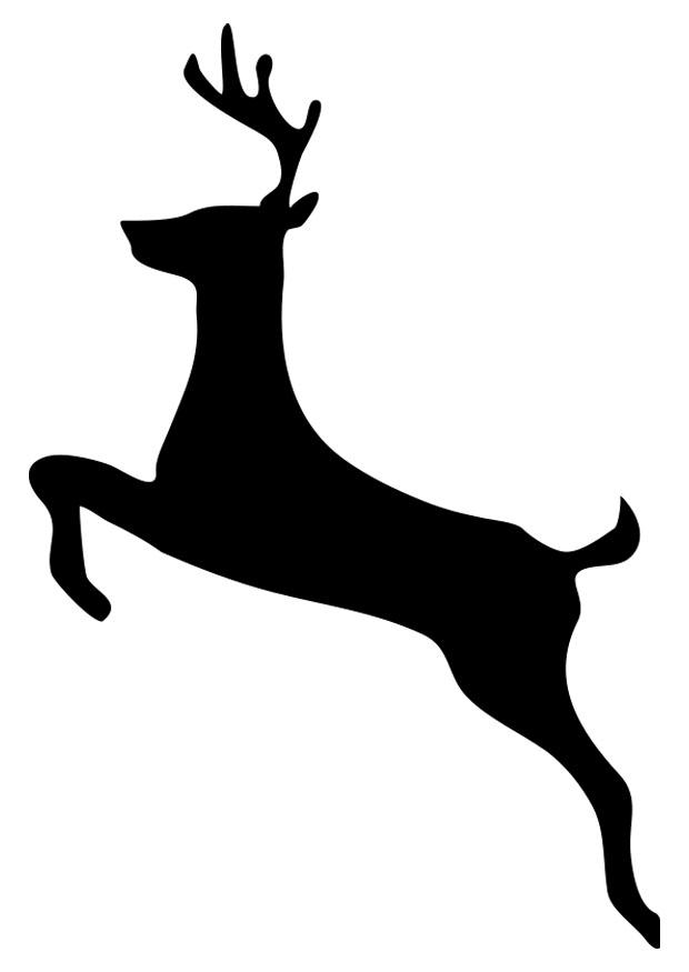 cerf Coloriage cerf