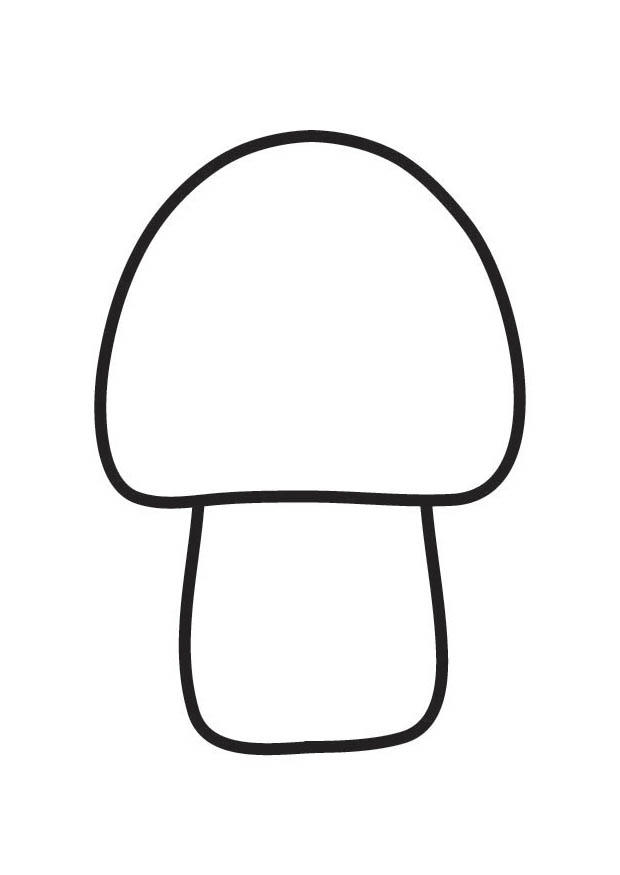 champignon Coloriage champignon