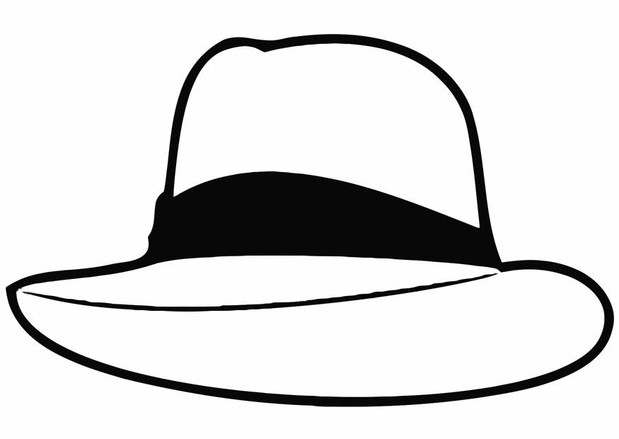 chapeau Coloriage chapeau