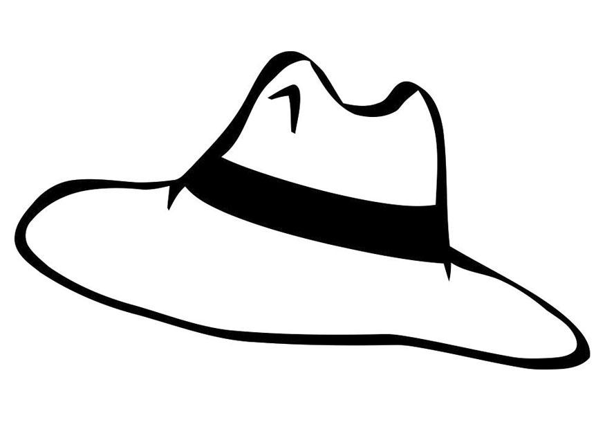 chapeau Coloriage chapeau