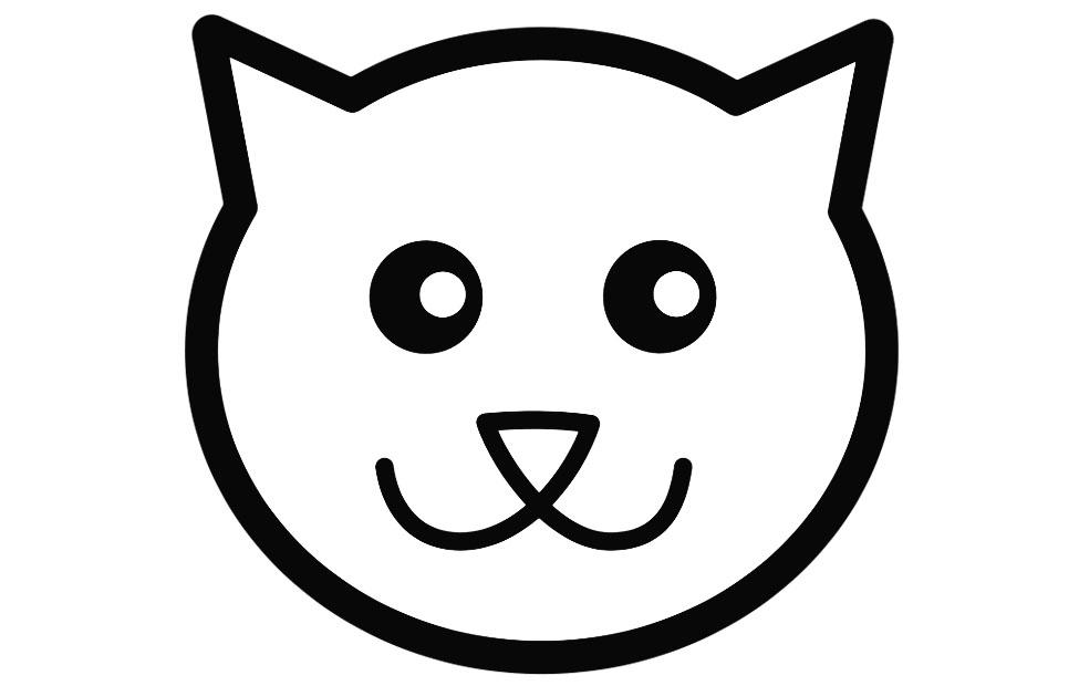 chat Coloriage chat