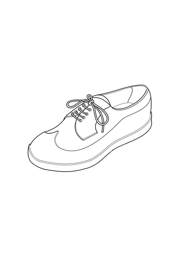 chaussure Coloriage chaussure