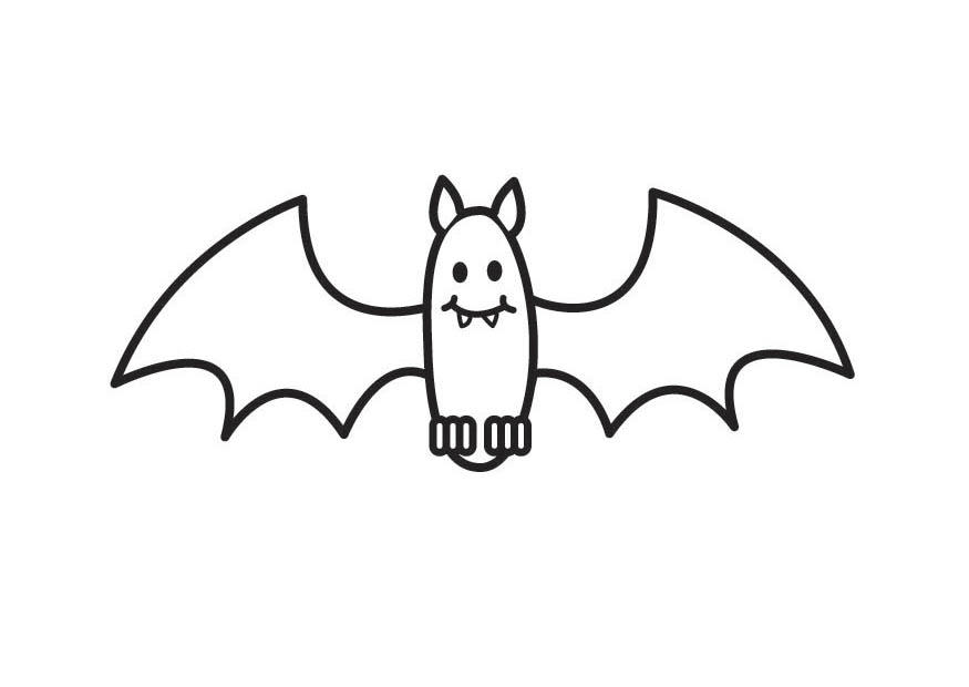 chauve-souris Coloriage chauve-souris